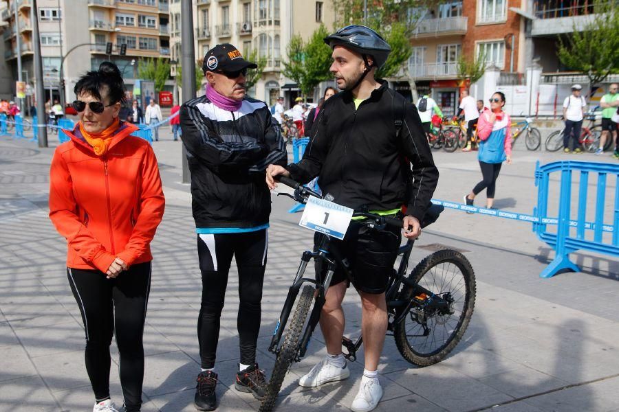 Más de 300 ciclistas disfrutaron del Decabike.