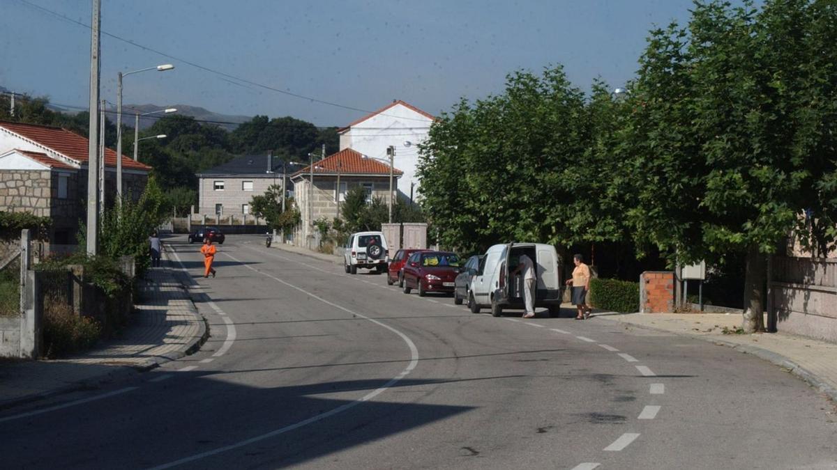 Vista del casco urbano de Porqueira . |   // IÑAKI OSORIO