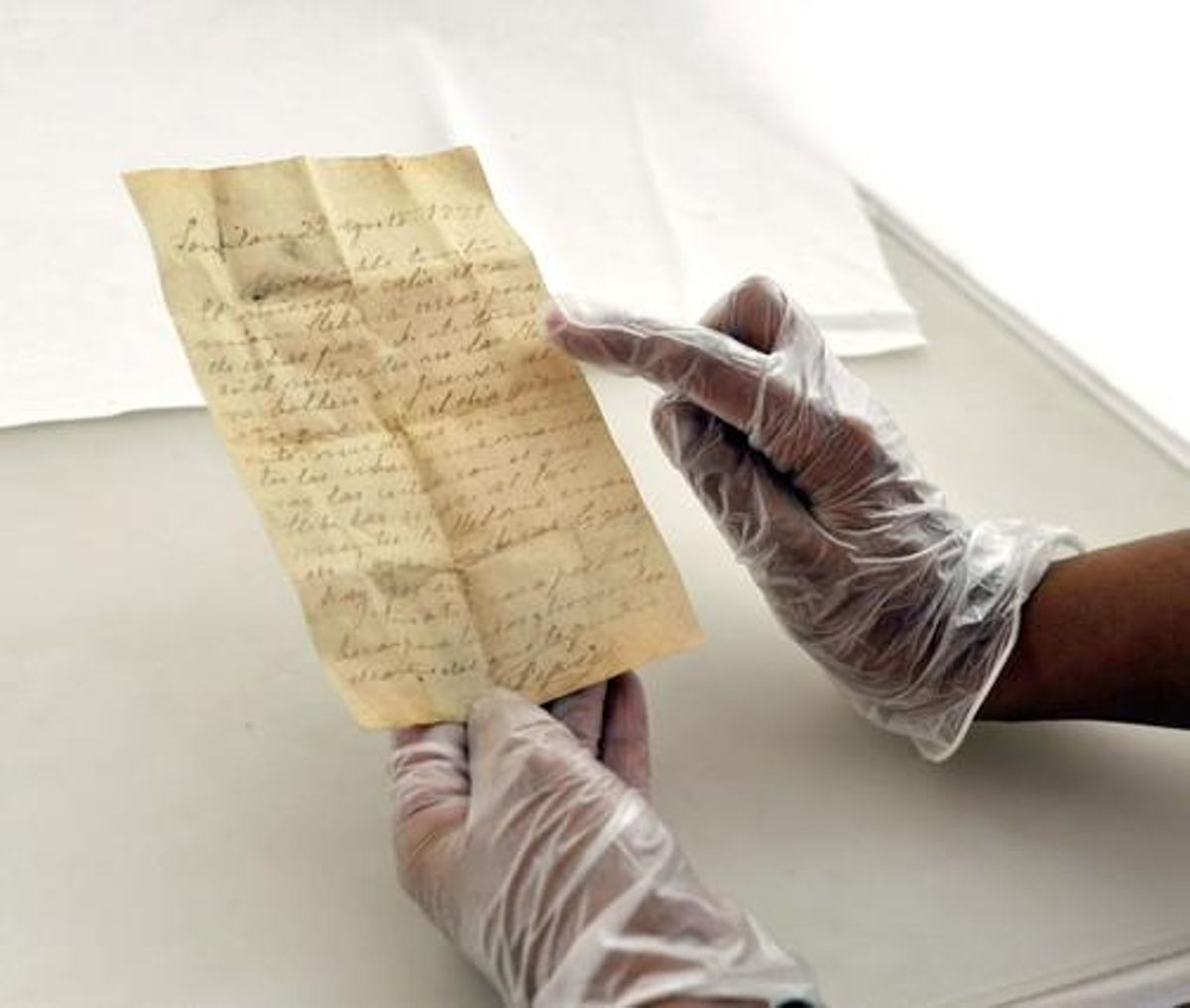 Carta trobada al cassetonat mudèjar de la desapareguda església de San Gil, a Granada, Carta trobada al cassetonat mudèjar de la desapareguda església de San Gil, a Granada,