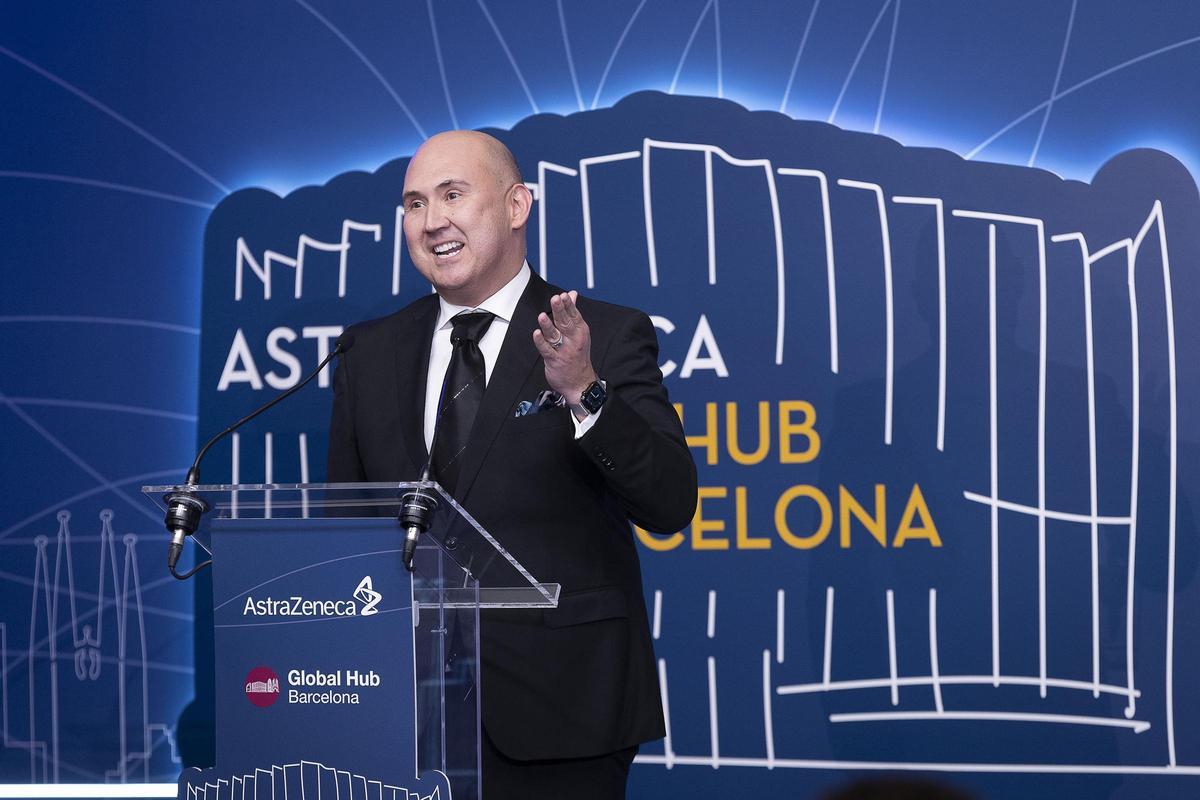 Inauguració de les oficines de l’AstraZeneca Global Hub a l’edifici Estel, Barcelona.