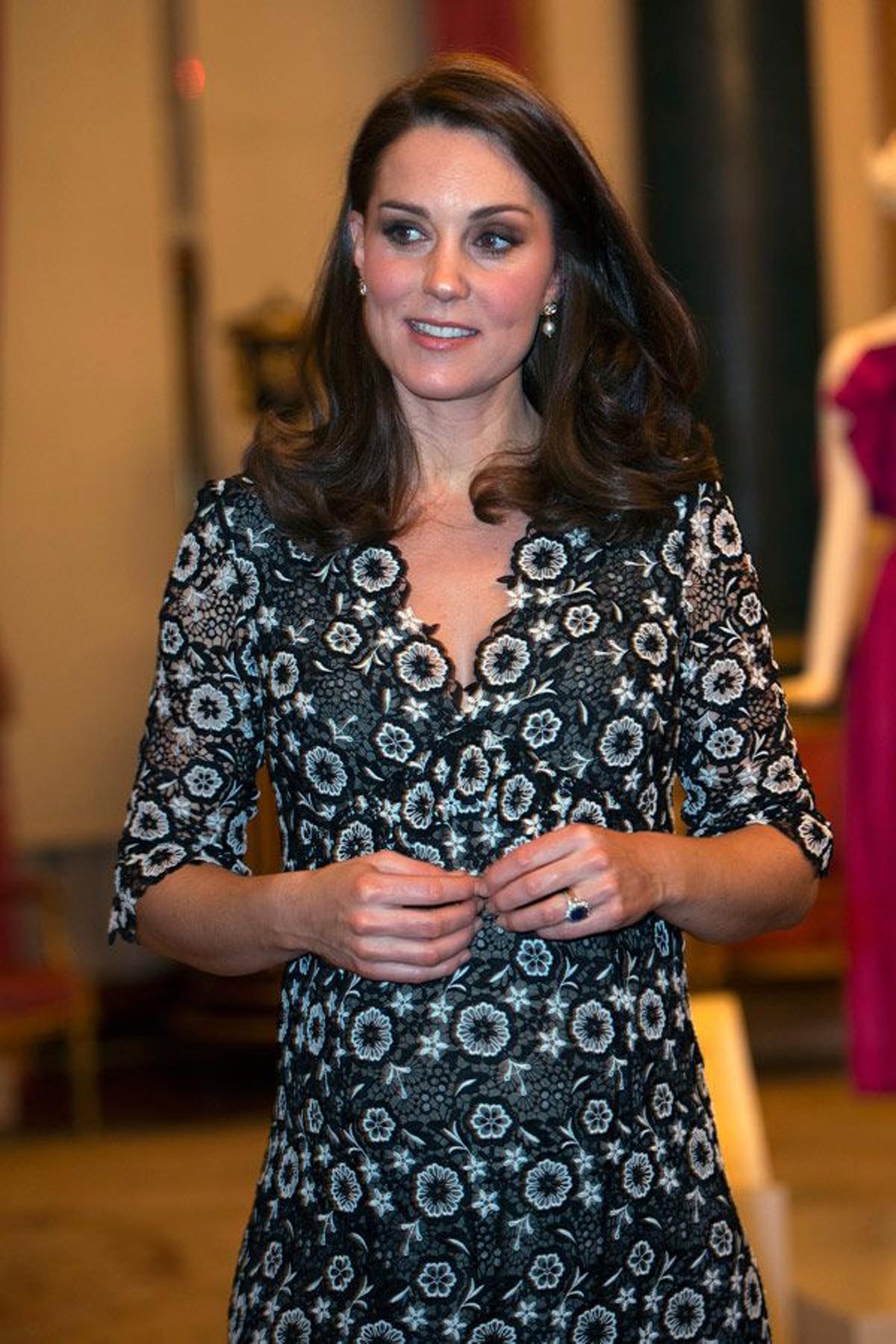 Kate Middleton con un vestido de Erdem