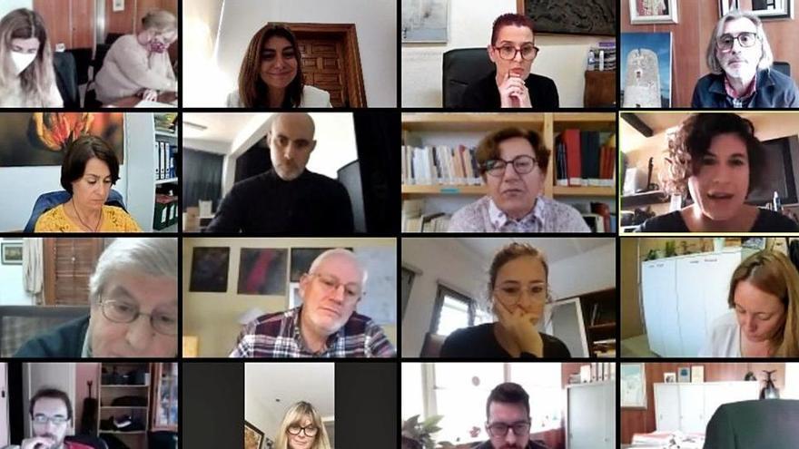 La primera reunión del Consell de les Arts de este mandato se celebró por videoconferencia.