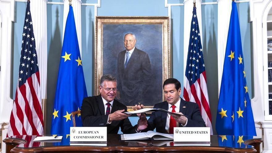 La UE y Estados Unidos anuncian una "alianza estratégica" sobre minerales críticos