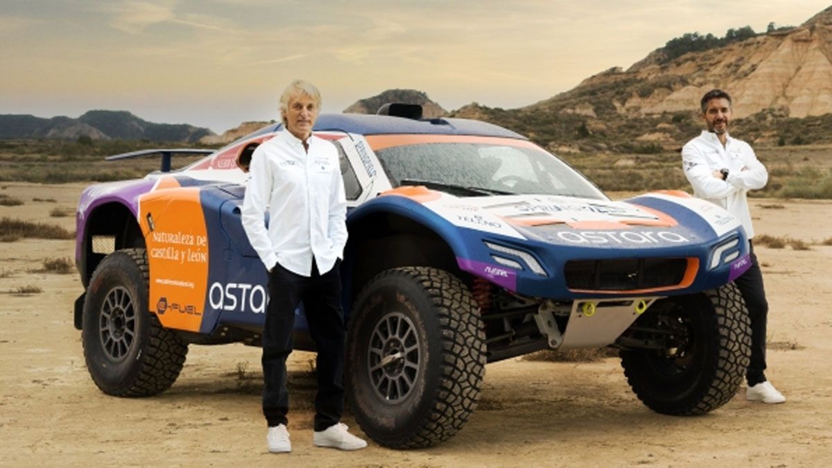 Jesús Calleja y su copiloto para el Dakar 2022, Edu Blanco