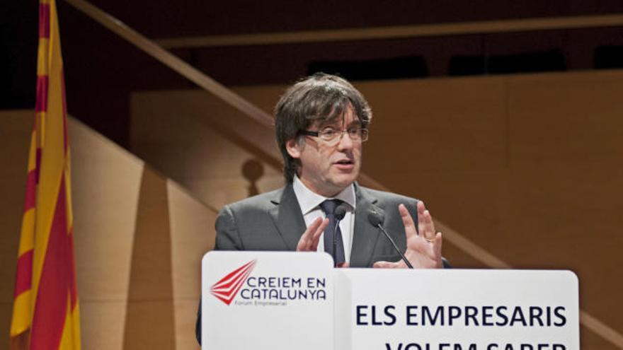 Puigdemont: "Tenemos un Estado que juega a la contra"