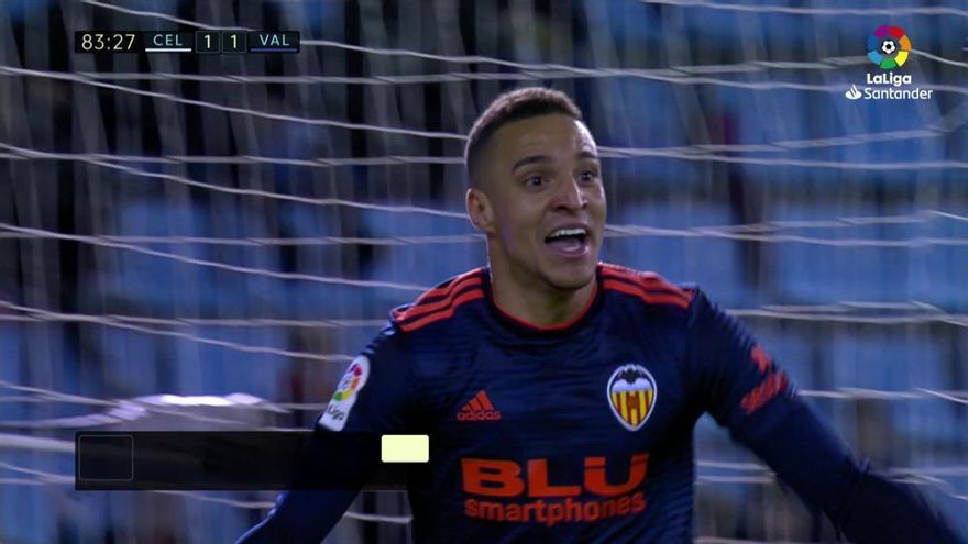 El Valencia remonta ante un Celta hundido sin su estrella