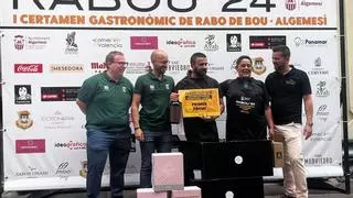 El restaurante Casa Macario gana el primer concurso de rabo de toro de Algemesí