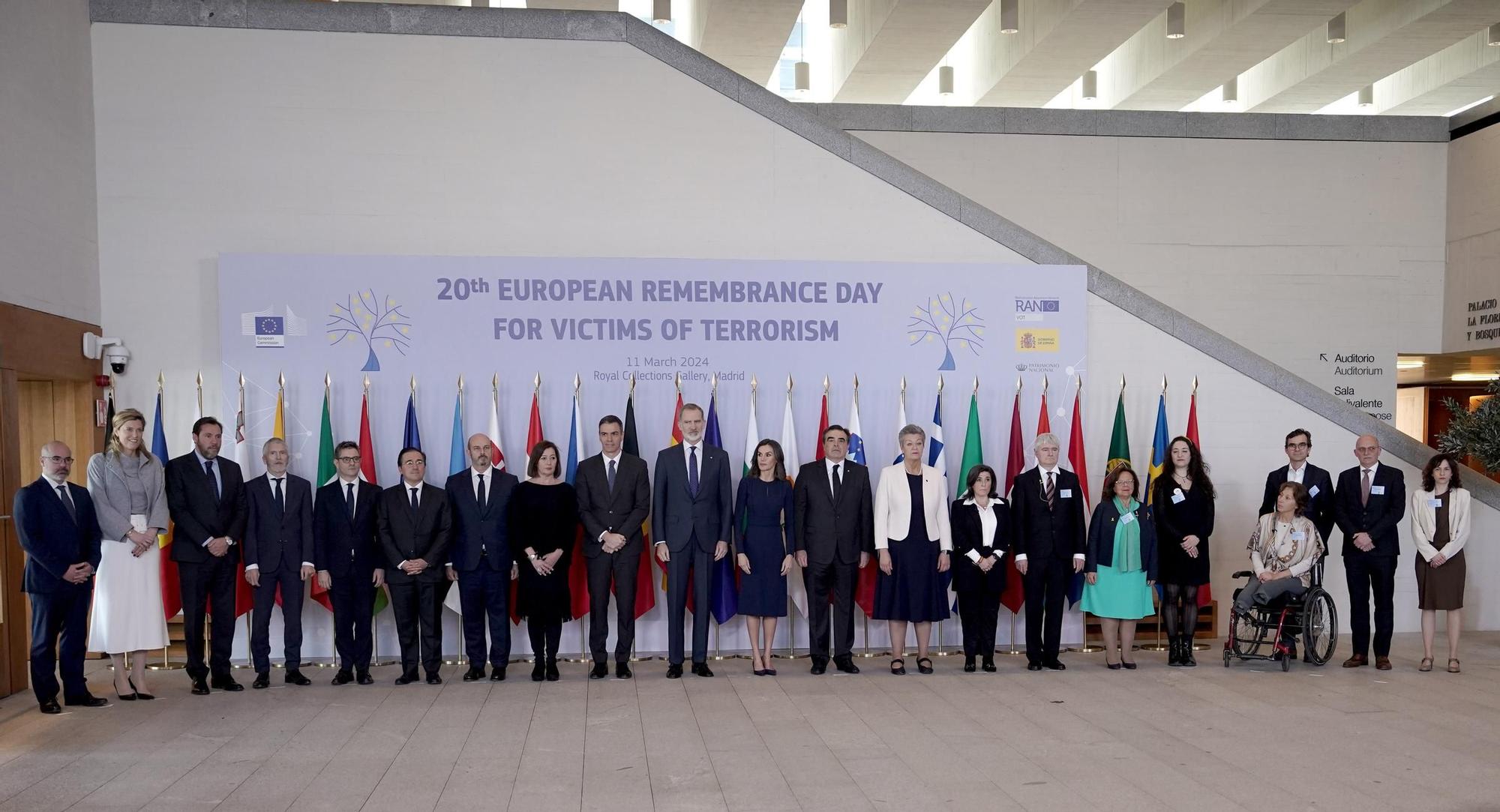 Acto de conmemoración del "Día Europeo en recuerdo a las Víctimas del Terrorismo