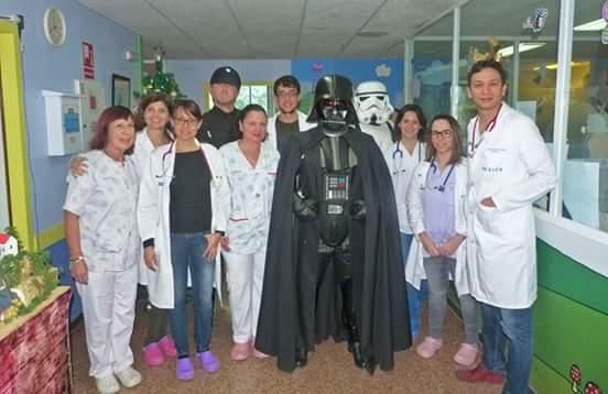 La Legión 501 de Star Wars ha visitado el Hospital de Sant Joan de Alicante