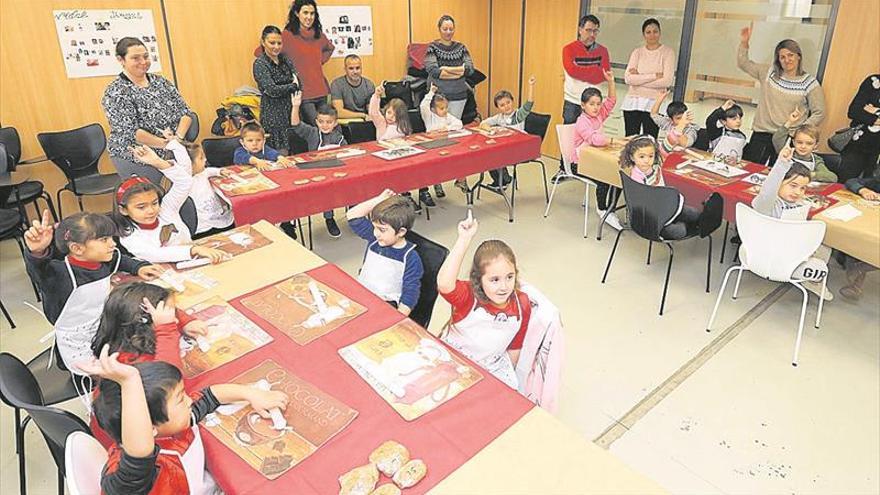 Cocina para niños como fin de las vacaciones escolares en Vila-real