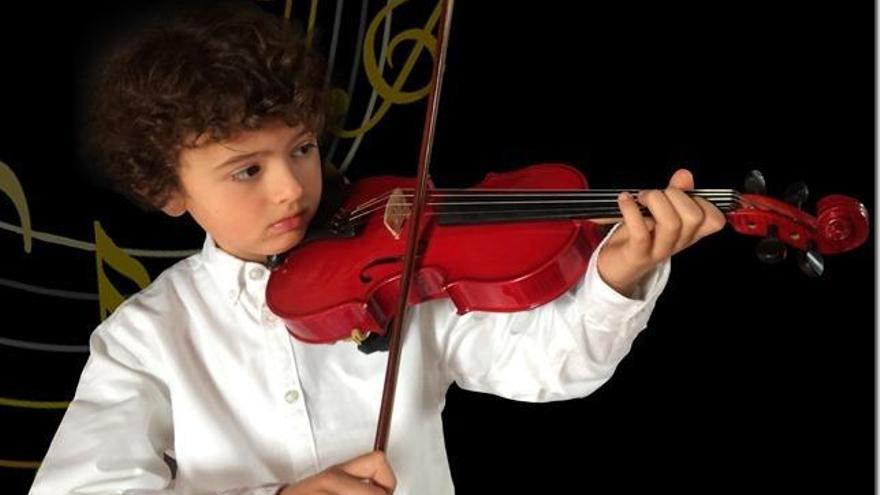 El niño ovetense prodigio del violín