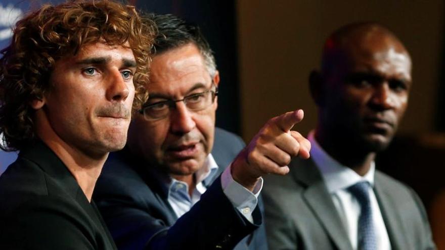 Bartomeu y Griezmann.