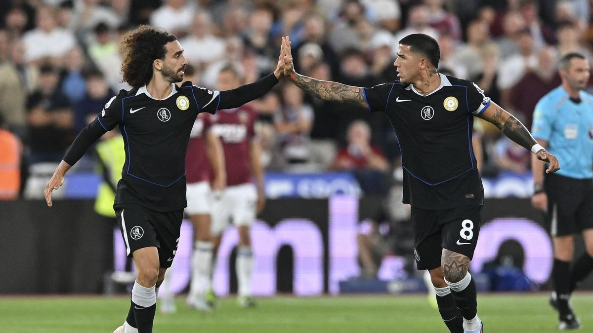 Rosenior sanciona a Enzo Fernández, pero no a Cucurella: "Se cruzó una línea"