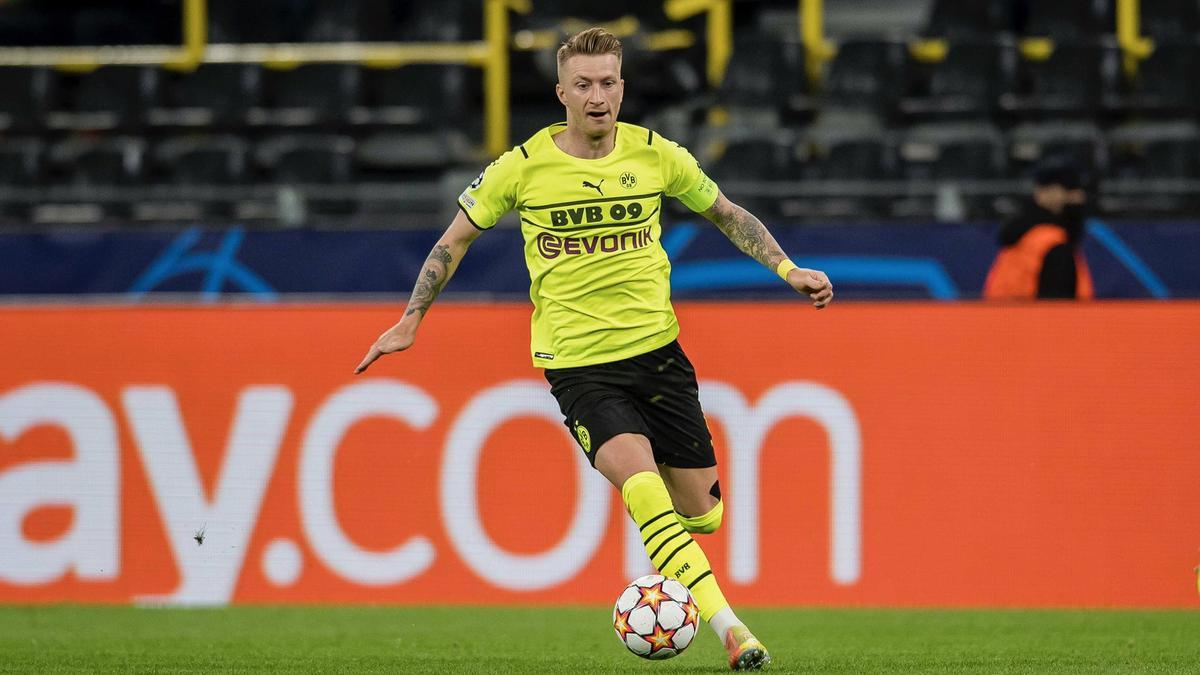 Reus en una acción del partido