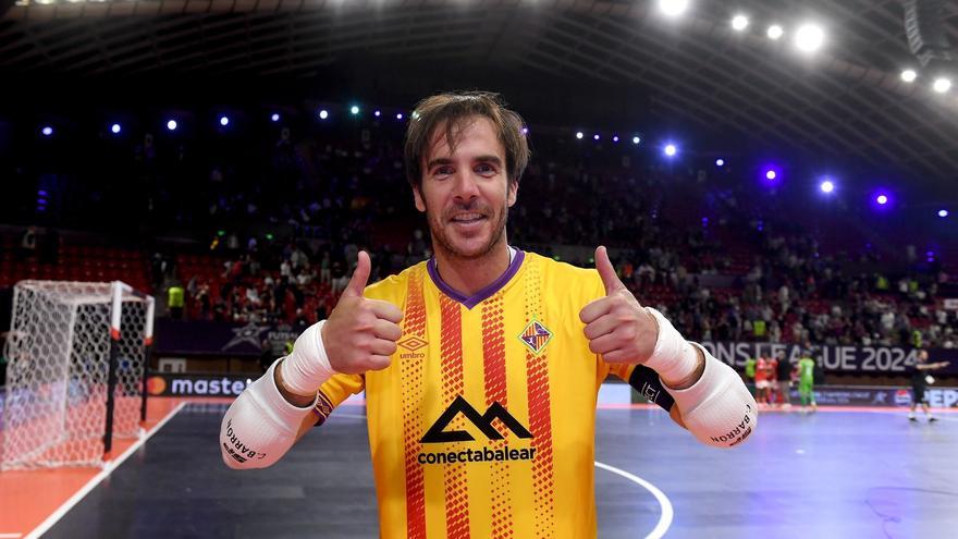 Carlos Barrón repite como rey de Europa con el Palma Futsal