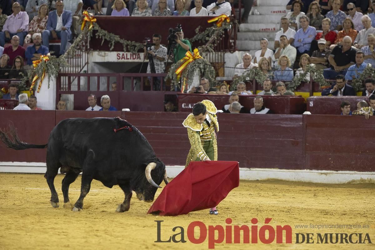 Cuarta corrida en la Feria Taurina de Murcia (Castella, Manzanares y Ureña)