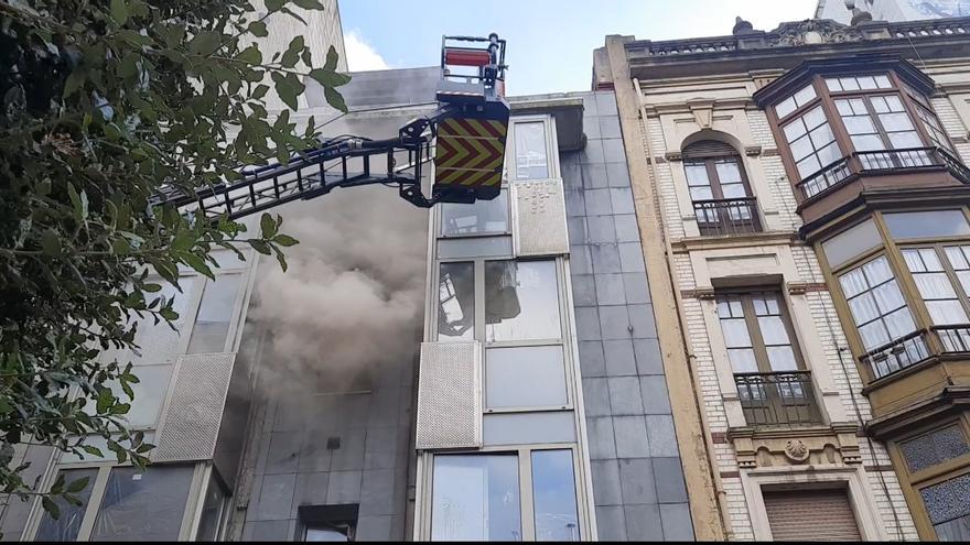 Incendio en El Carmen