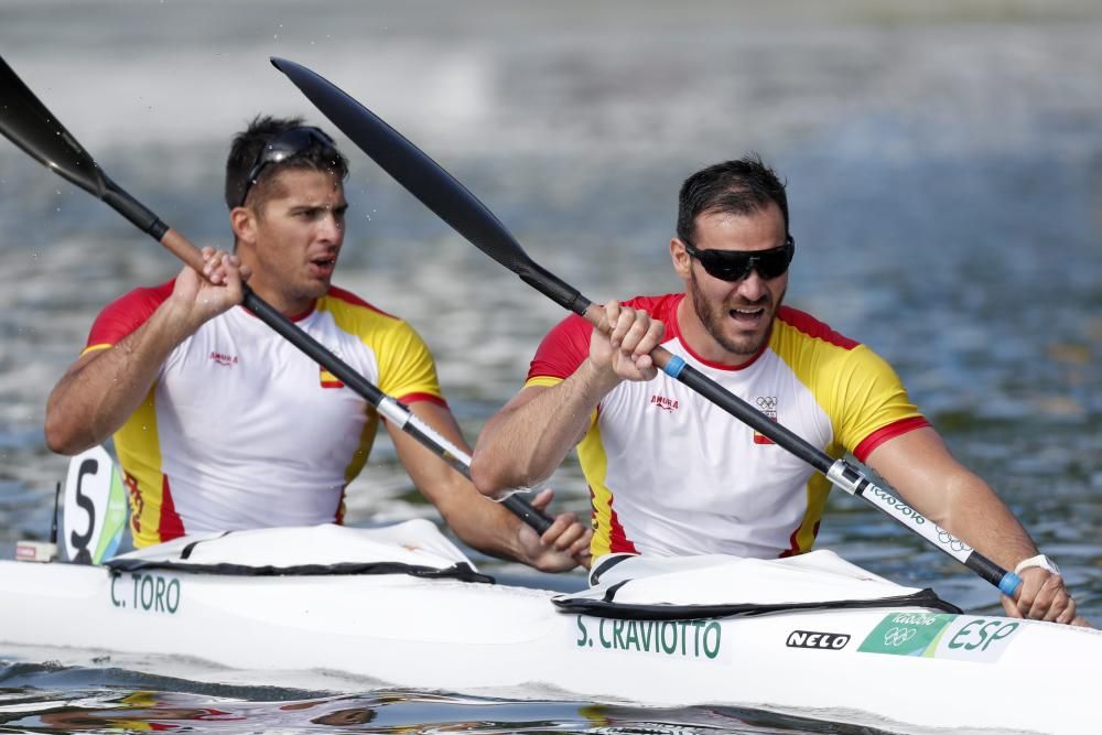 El gallego Cristian Toro, oro en K2 con Craviotto