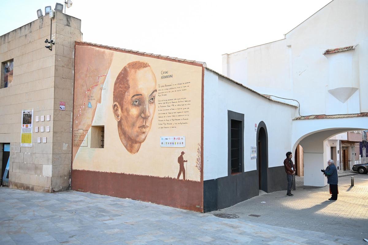 Rincón Hernandiano en Orihuela, donde se encuentra la casa museo y la fundación