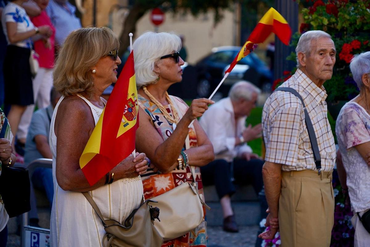 Concentración en Zamora por Ceuta Concentración en Zamora por Ceuta