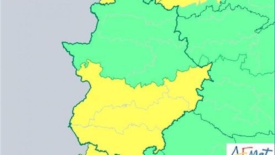 Alerta esta tarde-noche por tormentas en la provincia de Badajoz