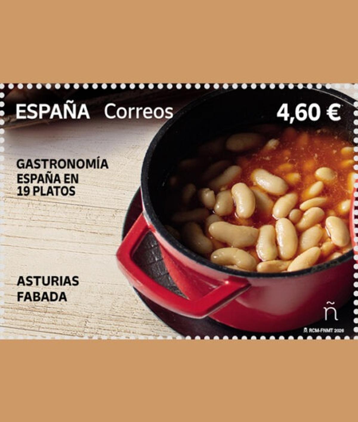 El sello de la fabada.