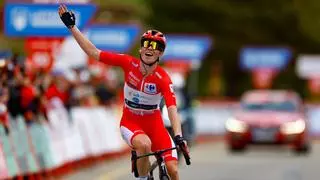 Demi Vollering logra su primera Vuelta a España con exhibición en Valdesquí