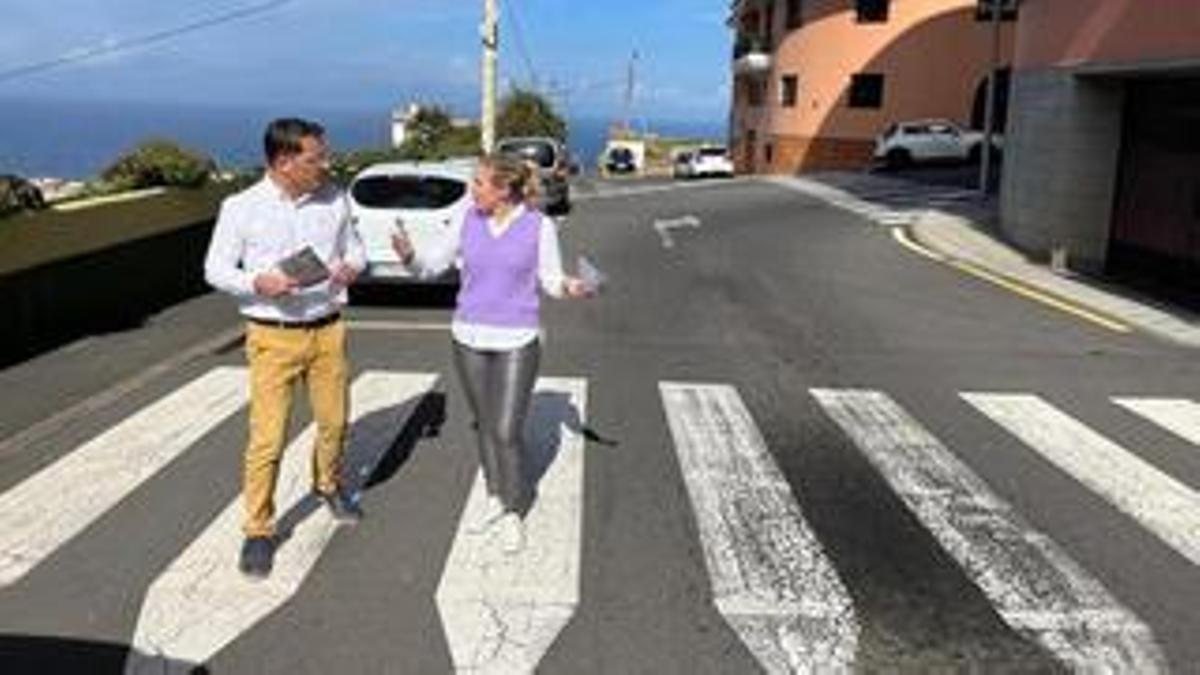 Comienza la obra para acabar con las inundaciones en una calle de Los Realejos