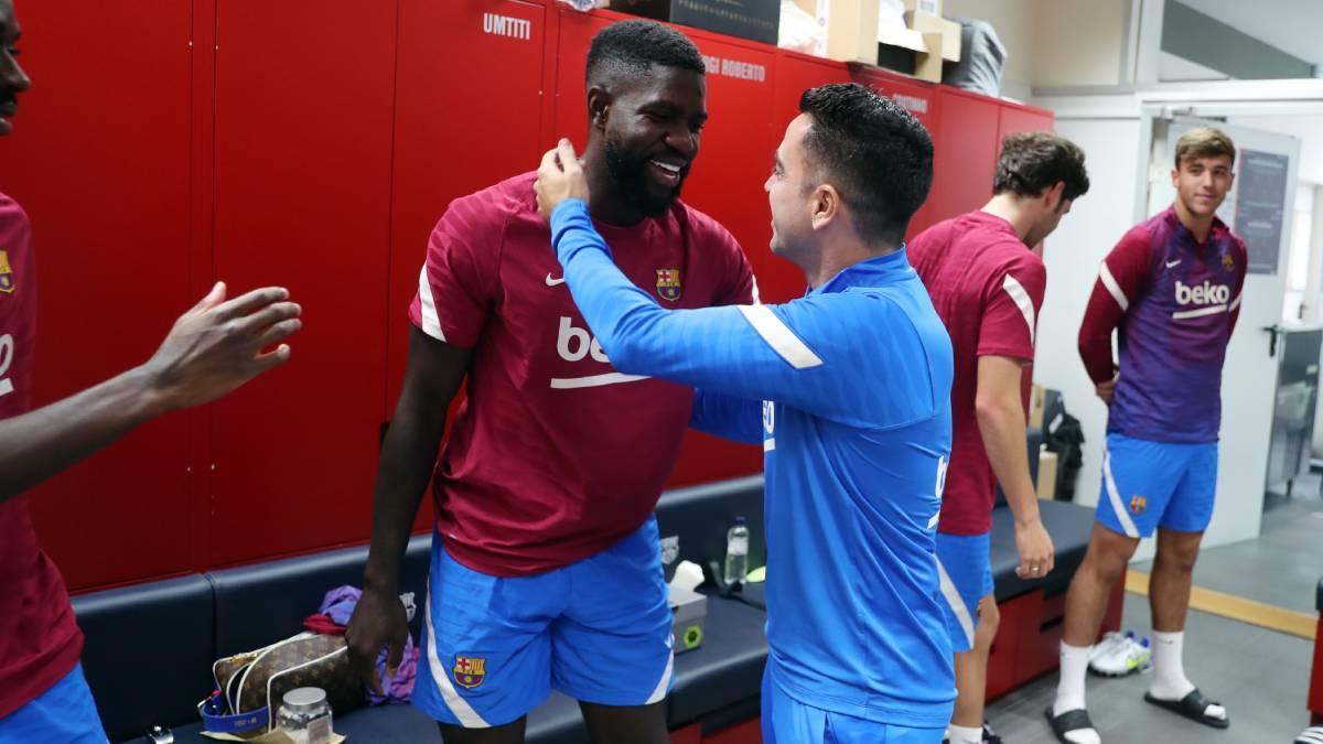 Le preguntan a Umtiti si tiene sitio en el Barça y responde: "Tengo sitio en mi coche"