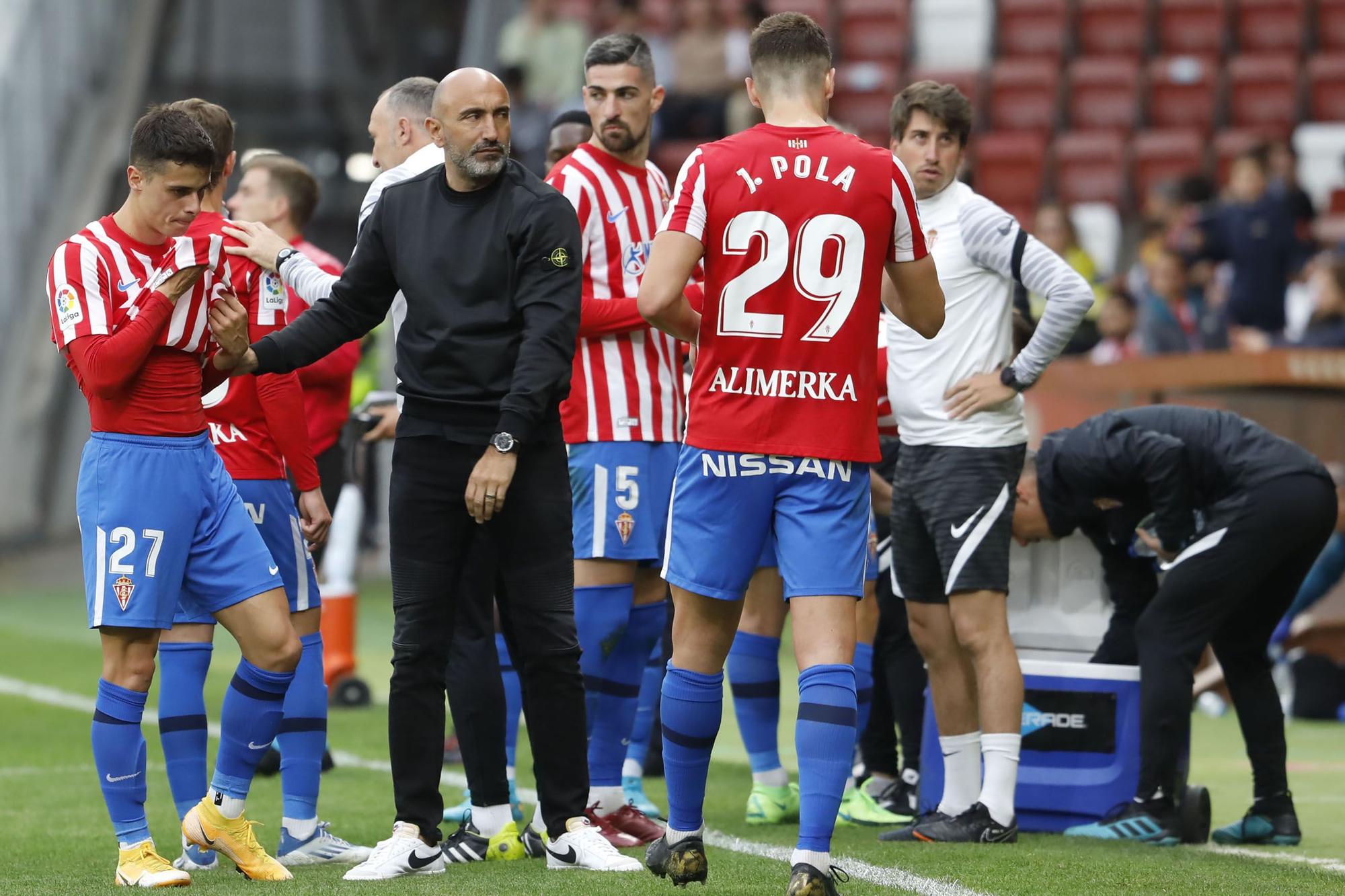 El partido del Sporting ante Las Palmas, en imágenes