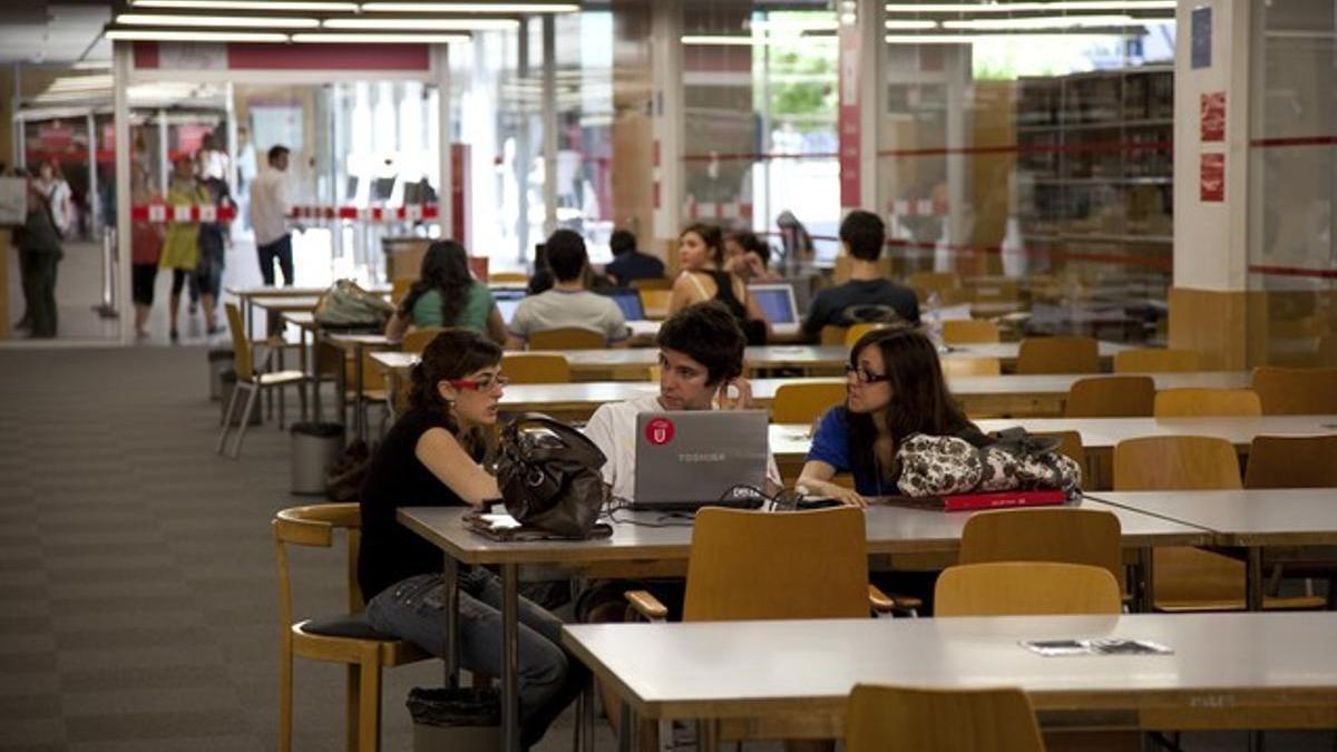 Campus de la Universidad Pompeu Fabra en Barcelona.