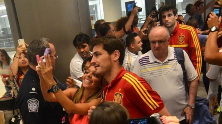 La Roja ya está en Miami