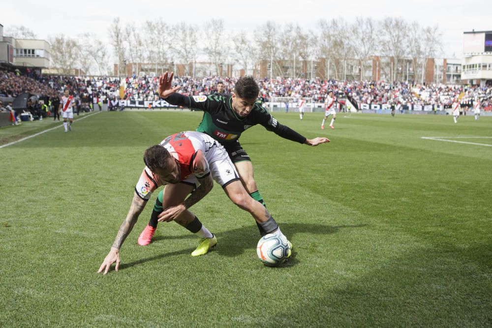 Rayo Vallecano - Elche CF: Las imágenes del partido