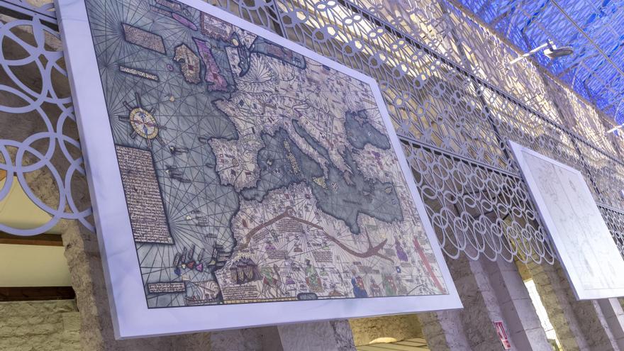 El Mare Nostrum a través de los mapas, en Casa Mediterráneo