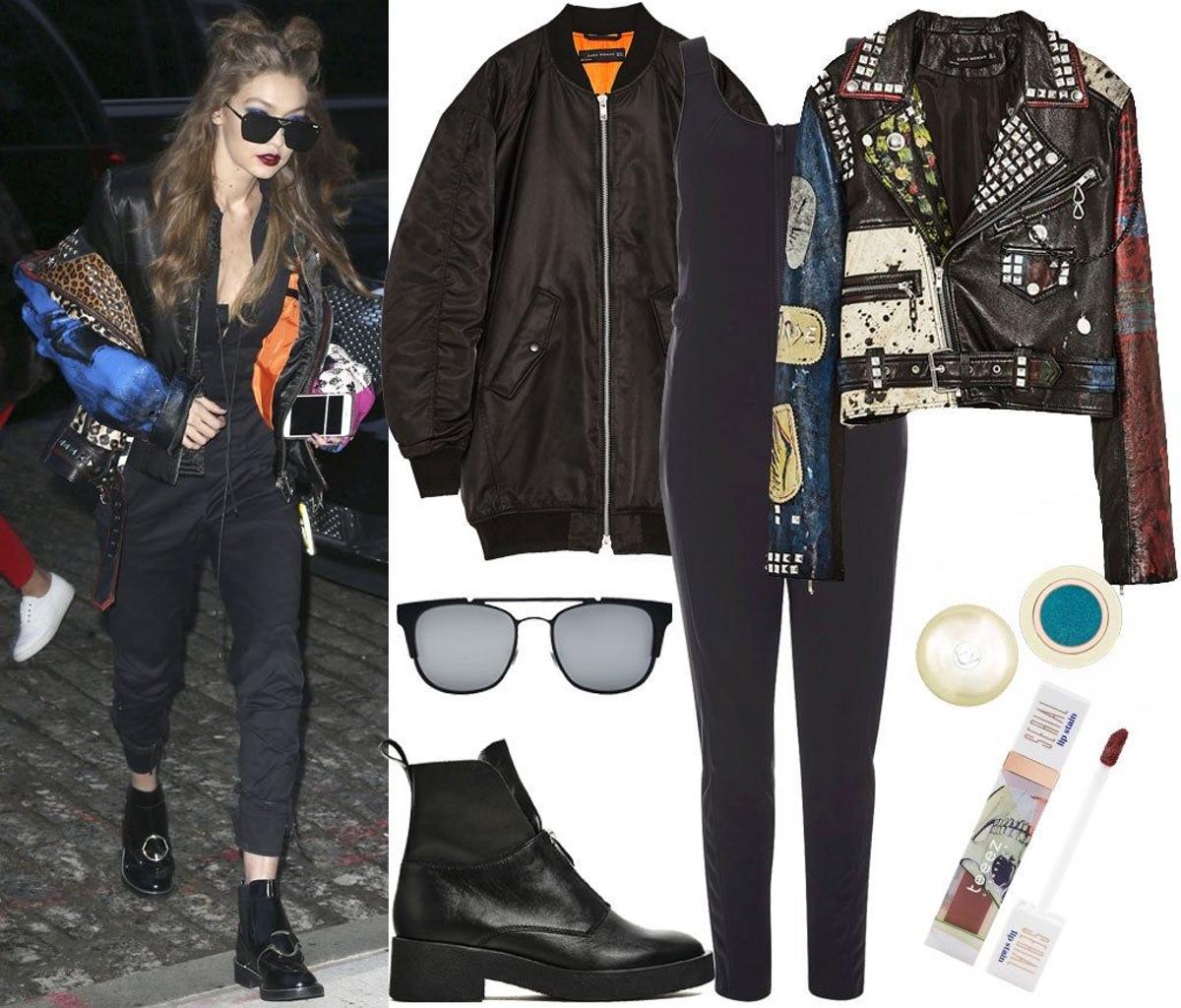 Copia el look ochentoso de Gigi Hadid