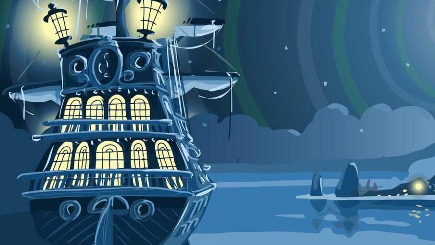 Imagen promocional del espectáculo &quot;El barco fantasma&quot;.