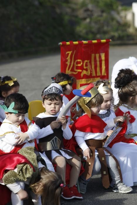 Antroxu en los colegios de Gijón