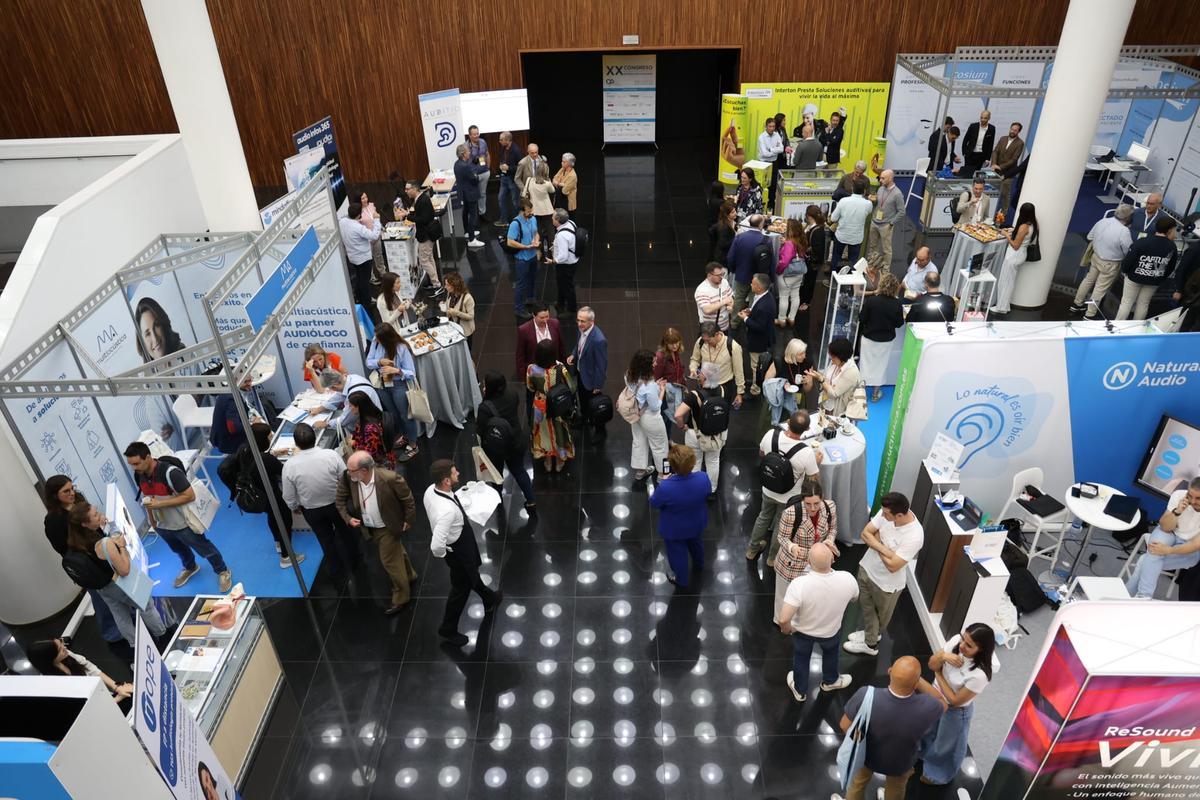 Aspecto del XX Congreso de Audiología en Alicante