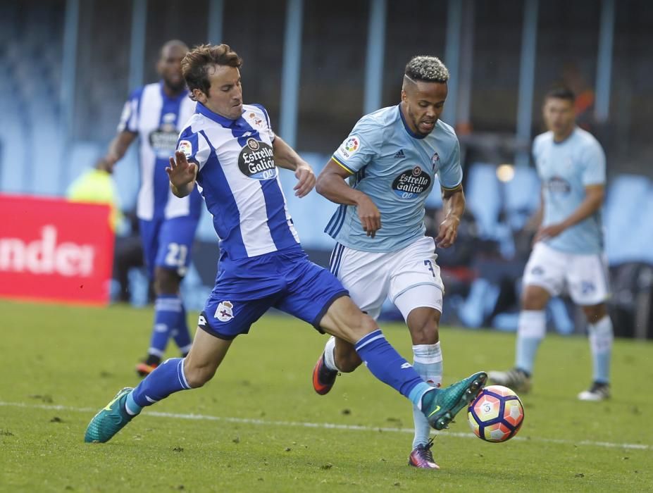 Mañana negra para el Dépor en Vigo ante el Celta