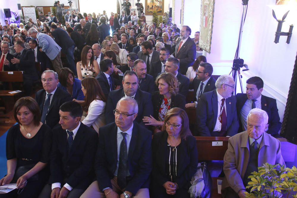 La Diputación ha entregado este viernes las Medallas de Oro del Día de Málaga en la iglesia Nuestra Señora del Rosario de La Cala del Moral