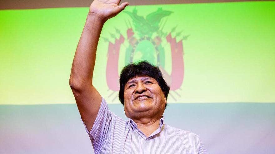 Una imagen de Evo Morales.