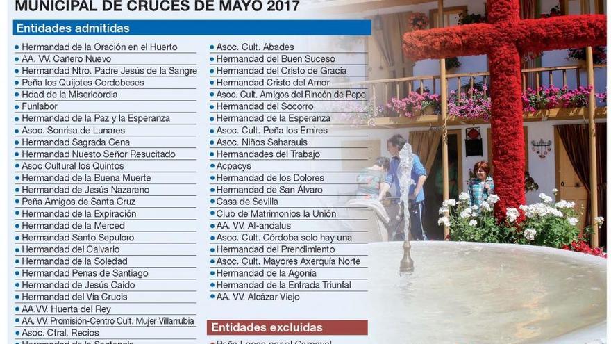50 colectivos participarán con sus cruces de mayo en el concurso municipal