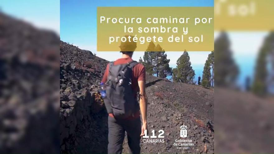 Los consejos del 112 Canarias para caminar por la montaña con seguridad
