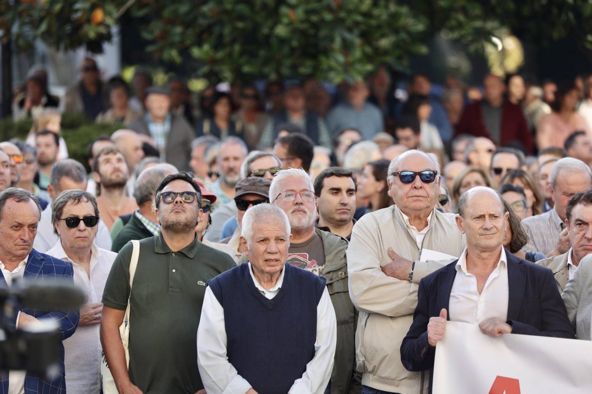 EN IMÁGENES: así fue la gran movilización contra el peaje del Huerna en Asturias