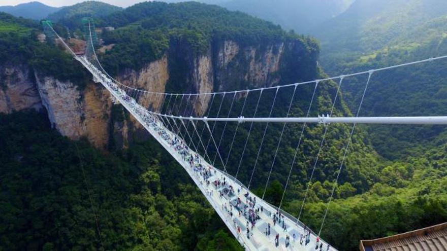 El pont de Zhangjiajie.