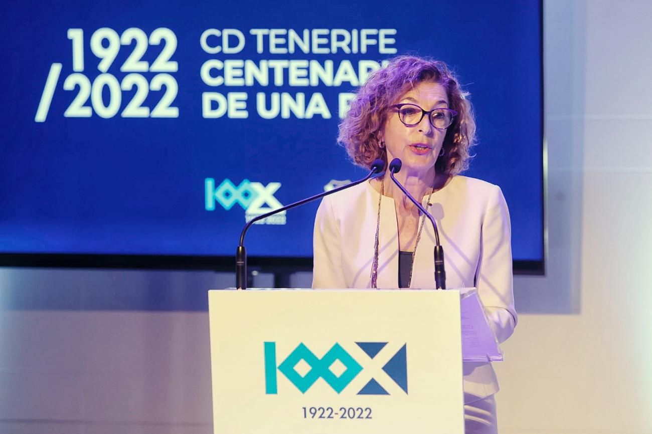 Acto institucional - exposición del CD Tenerife