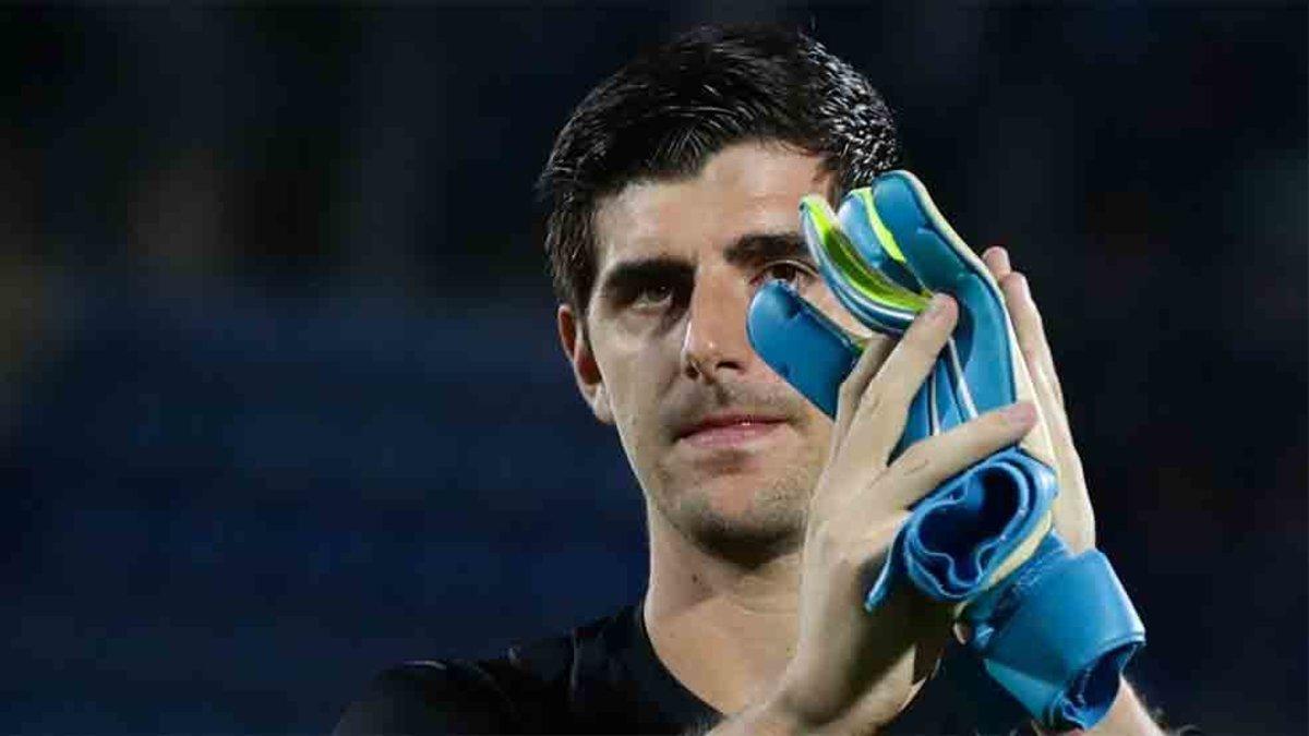 Courtois, portero del Real Madrid