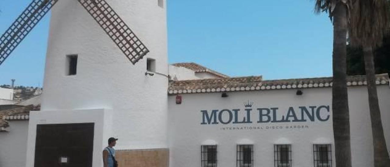 Xàbia precinta la discoteca Molí Blanc por incumplir la ordenanza de ruidos