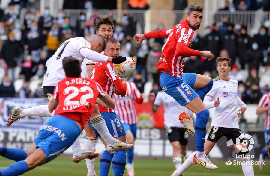 EN IMÁGENES: Así fue el encuentro entre el Burgos y el Sporting