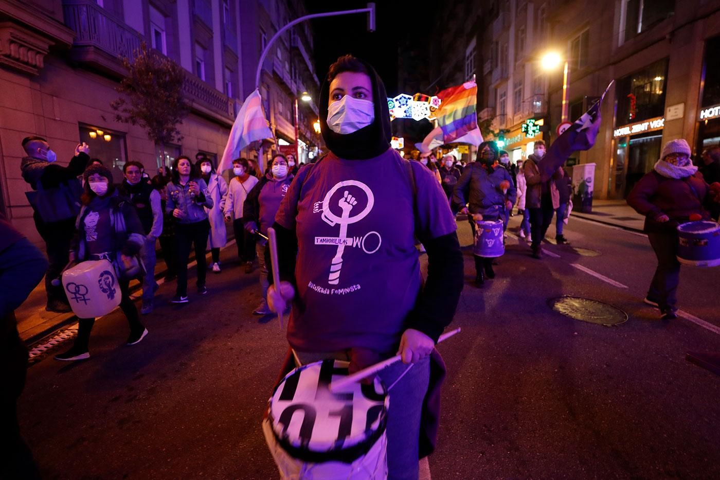 Libres, iguales y seguras: Vigo sale a la calle para gritar por todas las mujeres